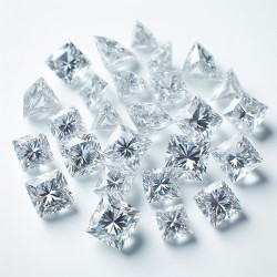 Calibrated Natural Princess Diamonds for Jewelry | Celinni