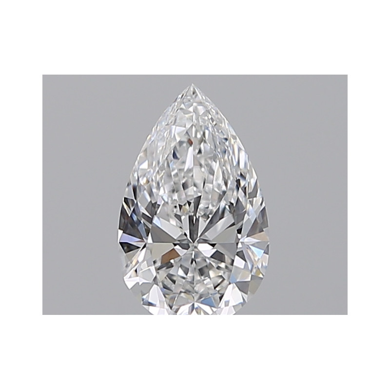 الماس على شكل كمثرى بوزن 0.75 قيراط