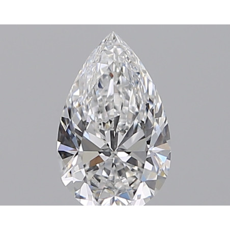 الماس على شكل كمثرى بوزن 0.75 قيراط