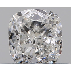 الماس على شكل وسادة بوزن 0.35 قيراط