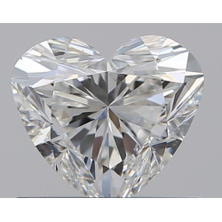 0.7-Carat Heart Shape Diamond