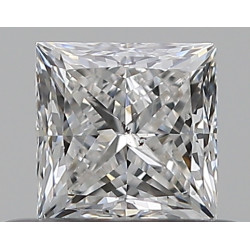 الماسة بشكل أميرة بوزن 0.4 قيراط