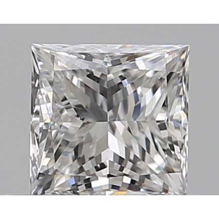 الماسة بشكل أميرة بوزن 0.4 قيراط