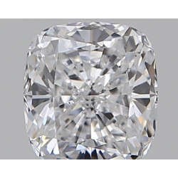 الماس بشكل وسادة 0.4 قيراط