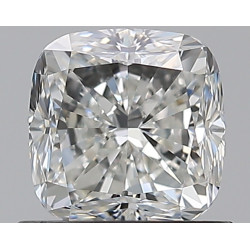 الماس على شكل وسادة بوزن 0.91 قيراط