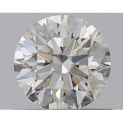 0.53-Carat Round Shape Diamond