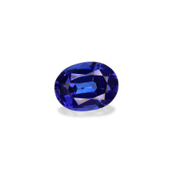 Ovale geslepen blauwe Tanzaniet 2.15 karaat