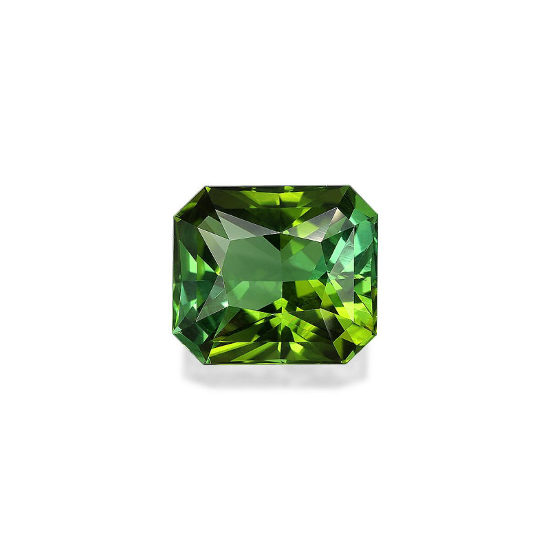 RECTANGULAR-cut Green Tourmaline Lime Green 8.30 carats