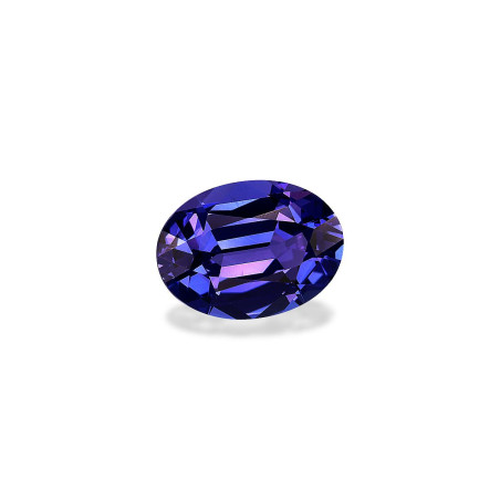 Tansanit lengte OVAL Violettblau 4.03 karaten