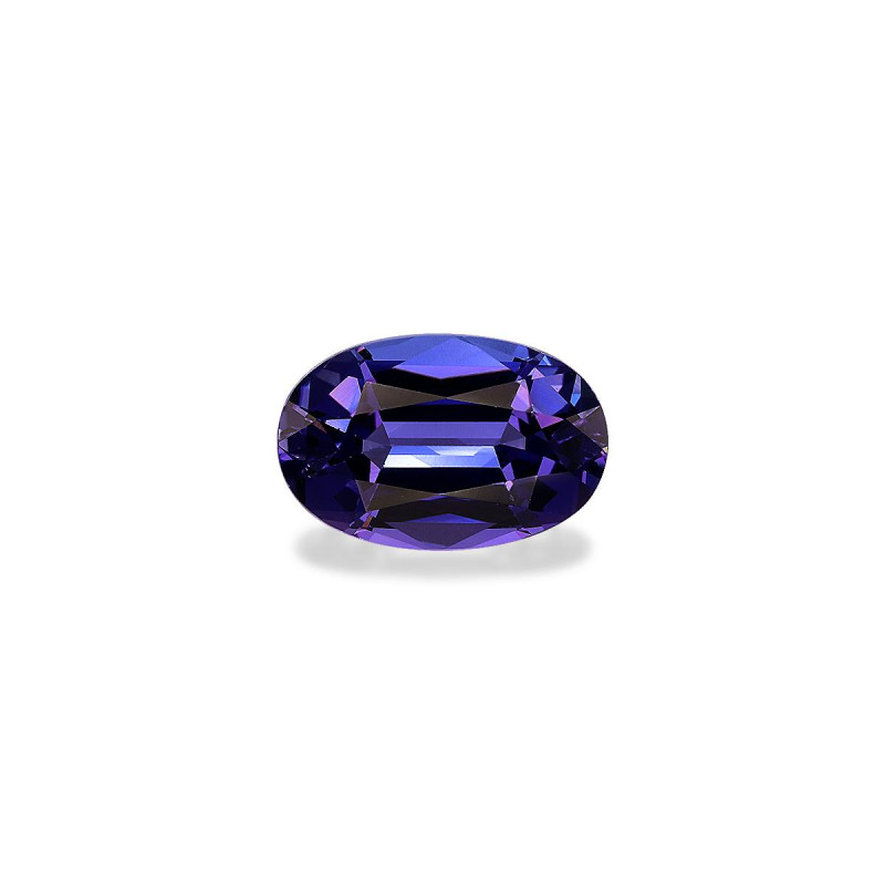 OVAL-cut Tanzanite Violet Blue 3.98 carats