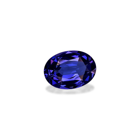 OVAL-cut Tanzanite Violet Blue 4.39 carats