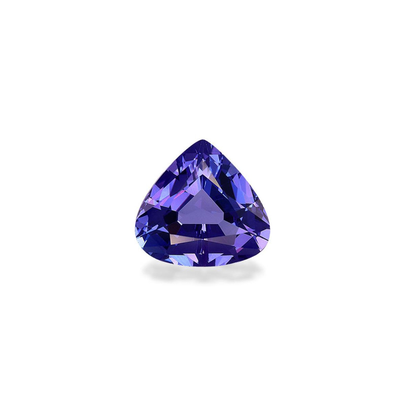 Pear-cut Tanzanite Violet Blue 4.52 carats