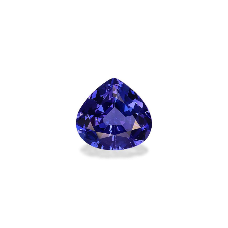 Pear-cut Tanzanite Violet Blue 3.60 carats