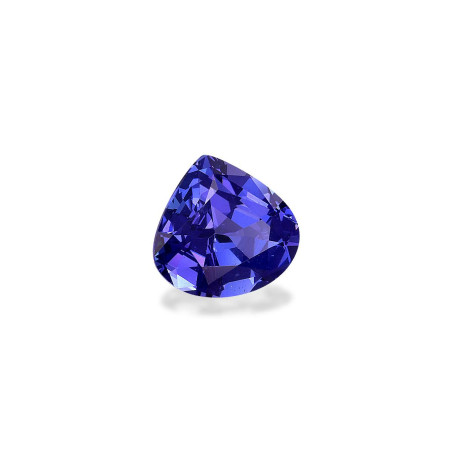 Pear-cut Tanzanite Violet Blue 3.67 carats