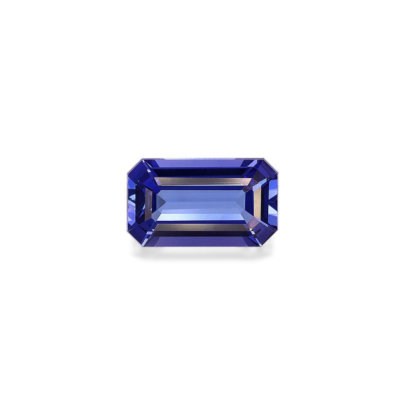 RECTANGULAR-cut Tanzanite Violet Blue 4.49 carats