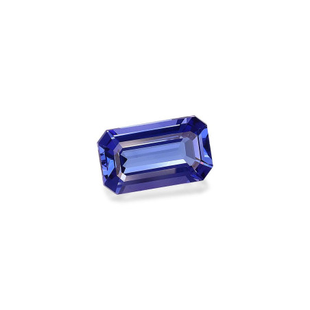 Tanzanita taille RECTANGULARE Violet Blue 4.49 carats