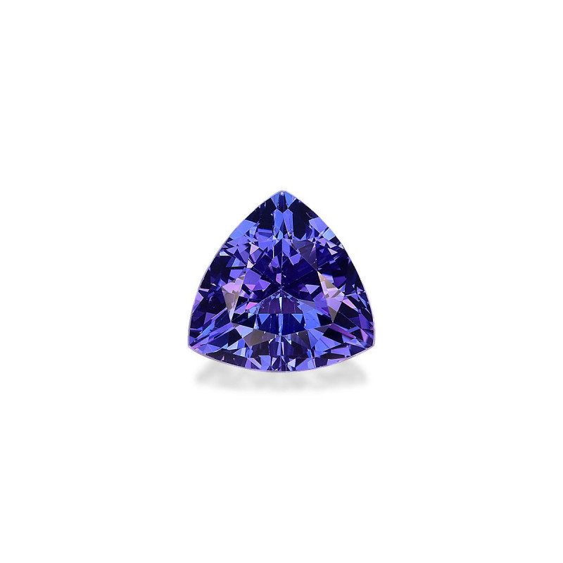 Tanzanite taille Trilliant Violet Blue 3.47 carats