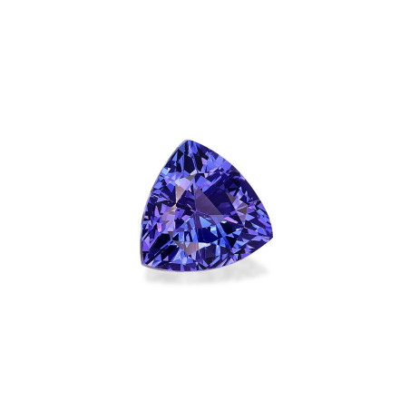 Trilliant-cut Tanzanite Violet Blue 3.47 carats