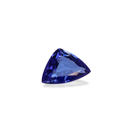 Trilliant-cut Tanzanite Violet Blue 3.99 carats