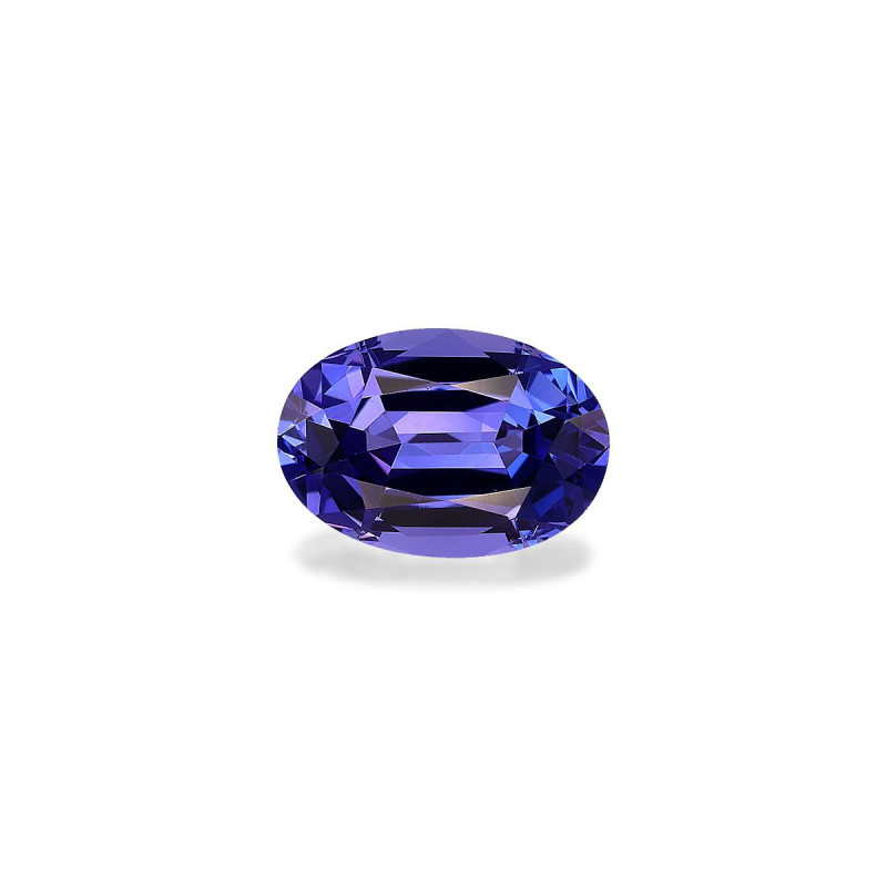 OVAL-cut Tanzanite Violet Blue 4.36 carats