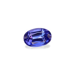 Ovale geslepen Tanzanite Violet Blauw 4,39 karaat