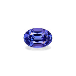 Ovale geslepen Tanzanite Violet Blauw 4.06 karaat