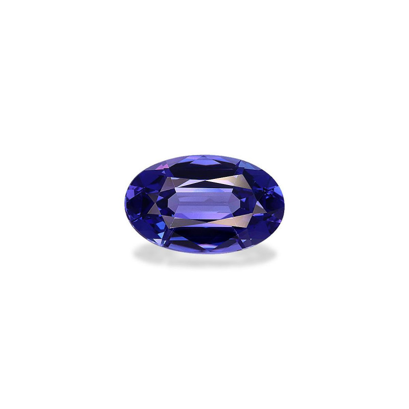 Tanzanite taille OVALE Violet Blue 4.08 carats
