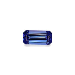 矩形紫蓝色坦桑石4.75克拉