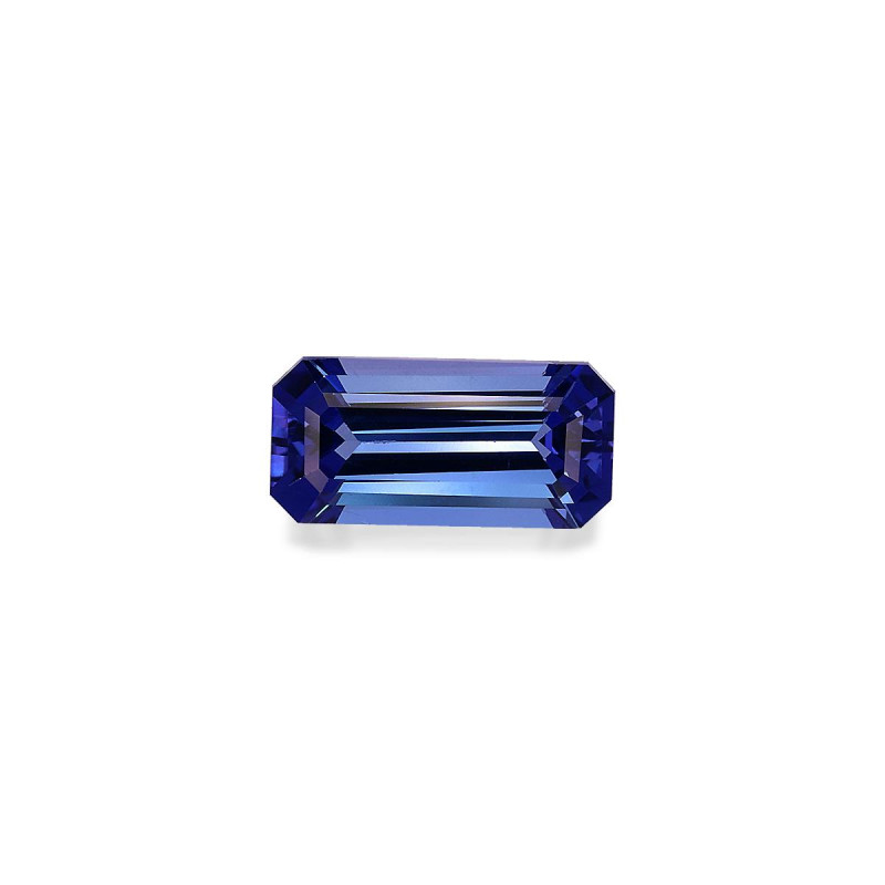 RECTANGULAR-cut Tanzanite Violet Blue 4.75 carats