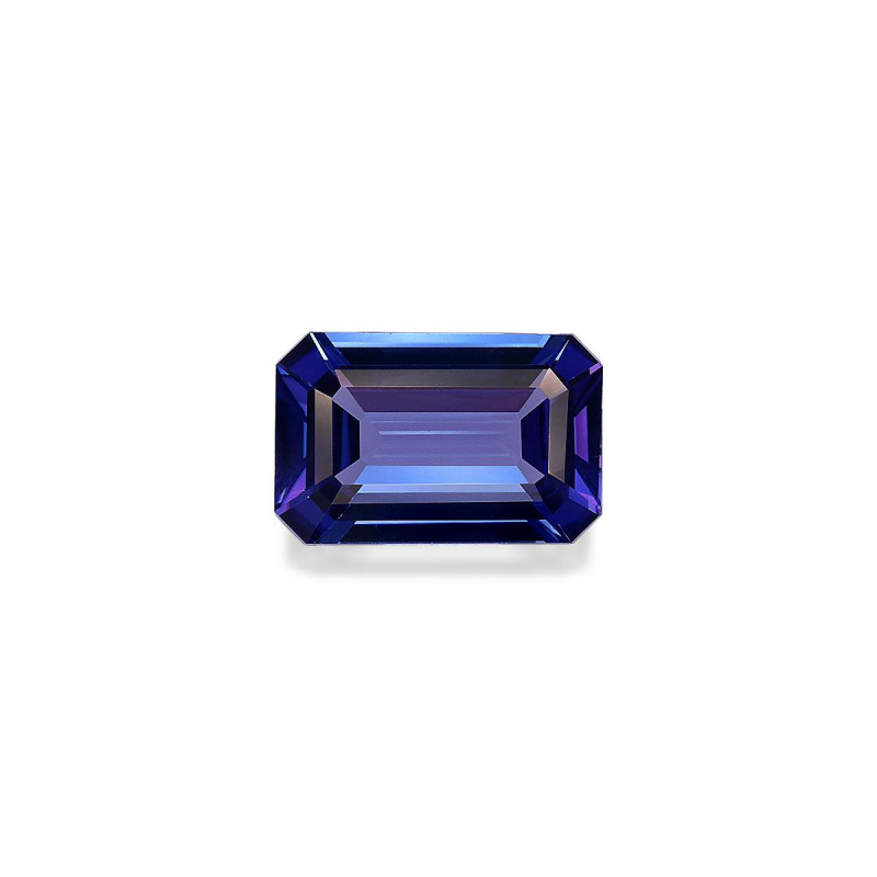 RECTANGULAR-cut Tanzanite Violet Blue 4.05 carats