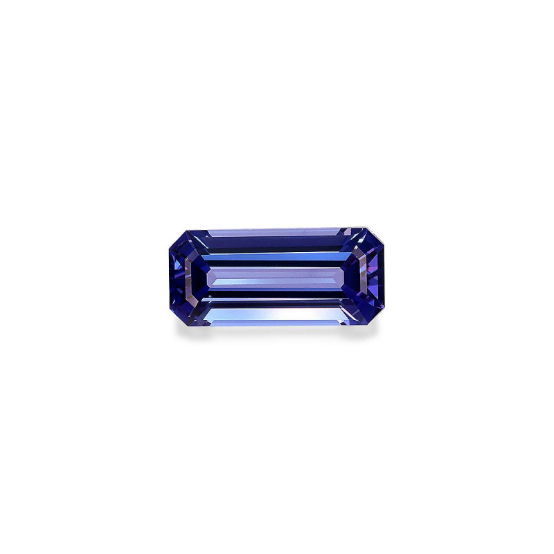 RECTANGULAR-cut Tanzanite Violet Blue 4.61 carats