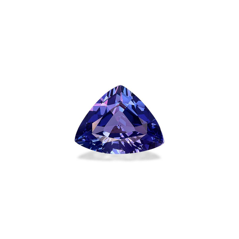 Tanzanite taille Trilliant Violet Blue 4.46 carats