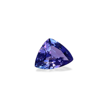 Trilliant-cut Tanzanite Violet Blue 4.46 carats