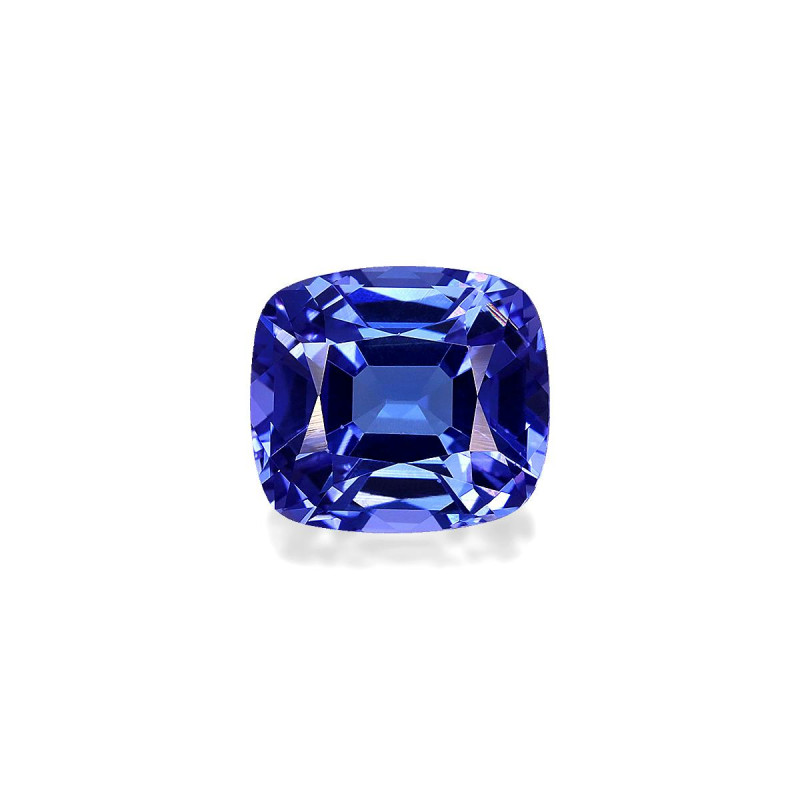 CUSHION-cut Tanzanite Violet Blue 3.48 carats