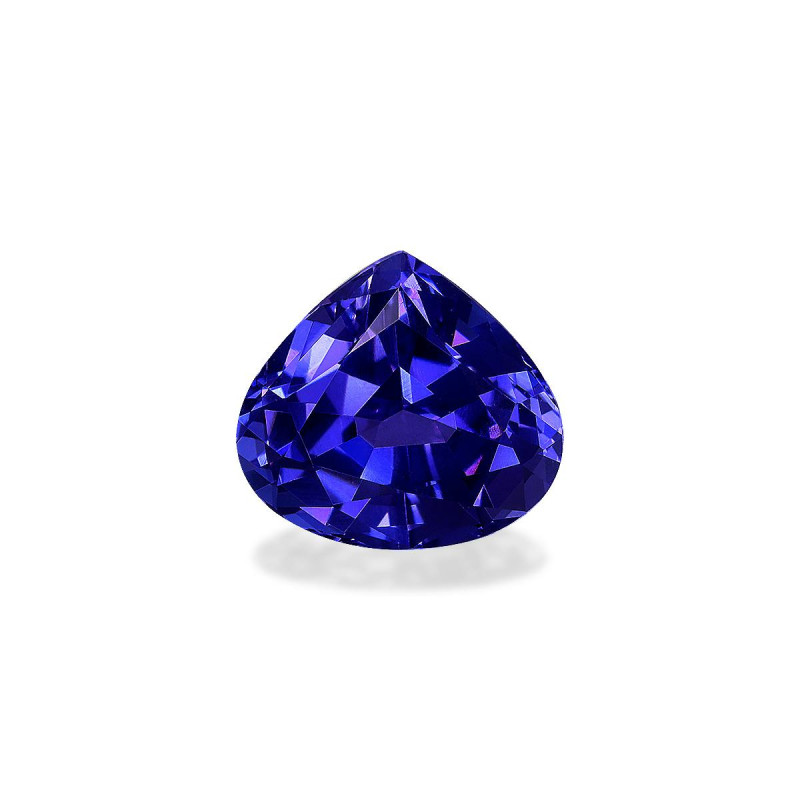 Pear-cut Tanzanite Violet Blue 4.16 carats