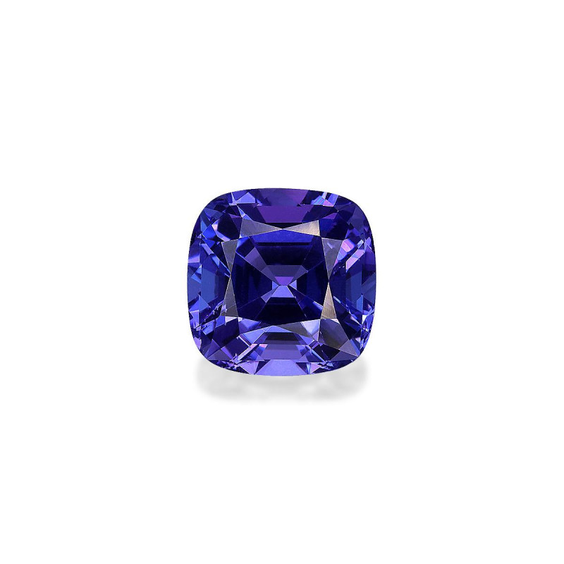 CUSHION-cut Tanzanite Violet Blue 4.12 carats