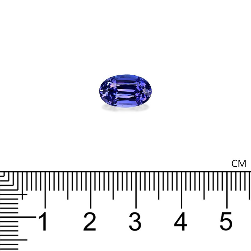 OVAL-cut Tanzanite Violet Blue carats