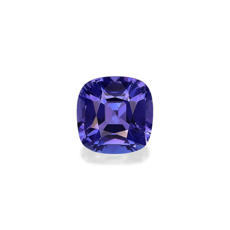 CUSHION-cut Tanzanite Violet Blue 3.10 carats