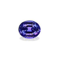 Ovale geslepen Tanzanite Violet Blauw 3,18 karaat