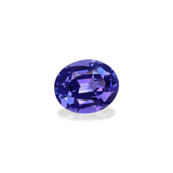 Ovale geslepen Tanzanite Violet Blauw 3,18 karaat