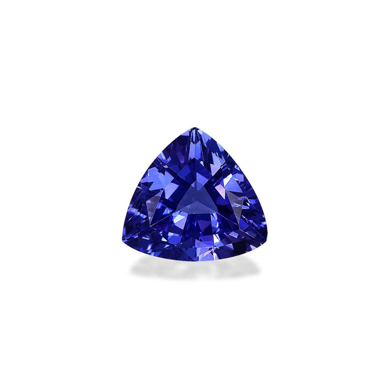 Trilliant-cut Tanzanite Violet Blue 3.72 carats