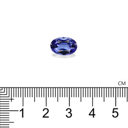 Ovale geslepen Tanzanite Violet Blauw 3,20 karaat