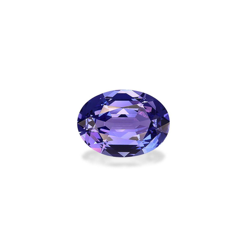 OVAL-cut Tanzanite Violet Blue 3.97 carats