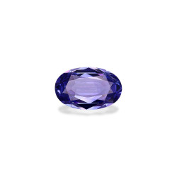 Ovale geslepen Tanzanite Violet Blauw 3,39 karaat