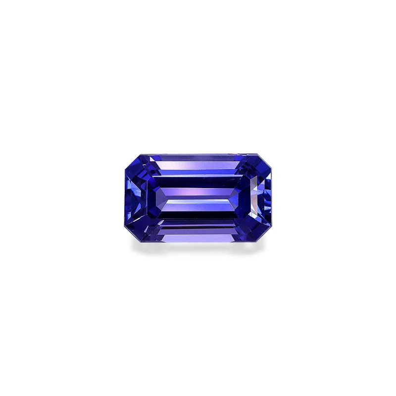RECTANGULAR-cut Tanzanite Violet Blue 4.24 carats