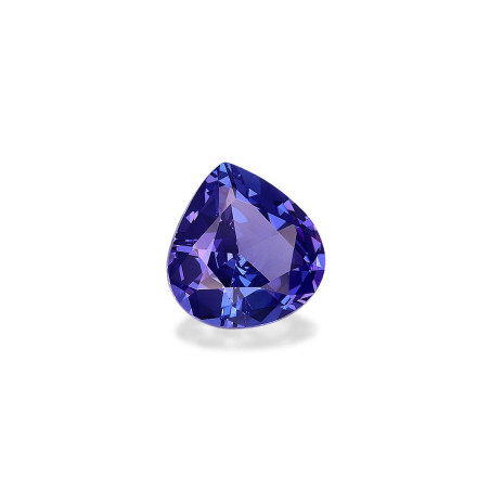 坦桑石 taille 梨子 紫罗兰蓝 3.15 carats