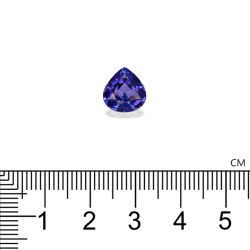 Peervormige Tanzaniet Violet Blauw 3,15 karaat