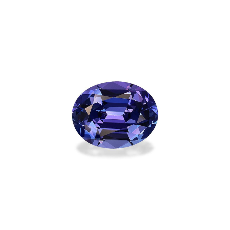 Tanzanite taille OVALE Violet Blue 4.11 carats