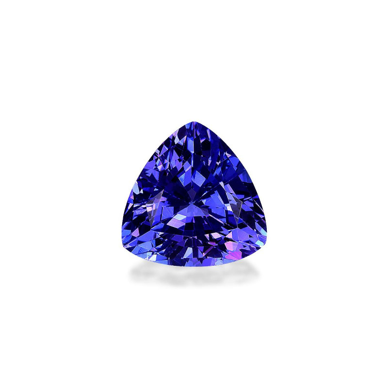 Tanzanite taille Trilliant Violet Blue 2.91 carats