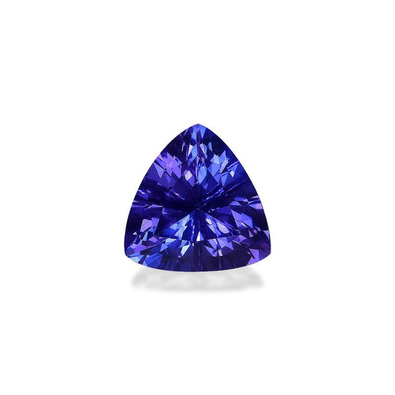 Trilliant-cut Tanzanite Violet Blue 3.44 carats